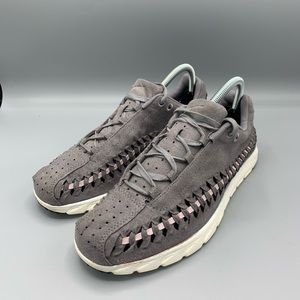 Nike Mayfly Woven Low Trainers Lilac/Cloud White Size 10